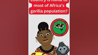 Which African country is home to most of Africa's gorilla population?