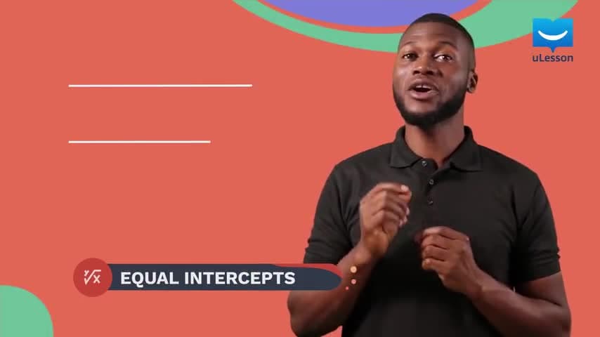 Properties of Plane Shapes - Equal Intercepts - 18 - The Equal Intercept Theorem
