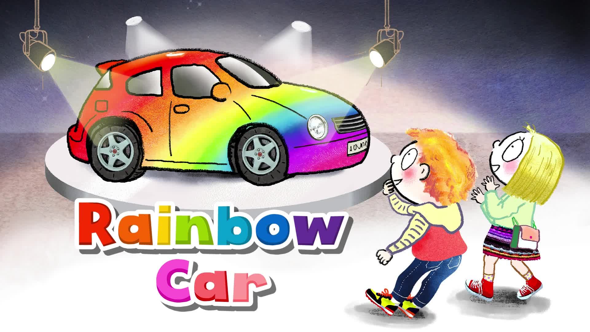 Rainbow Car