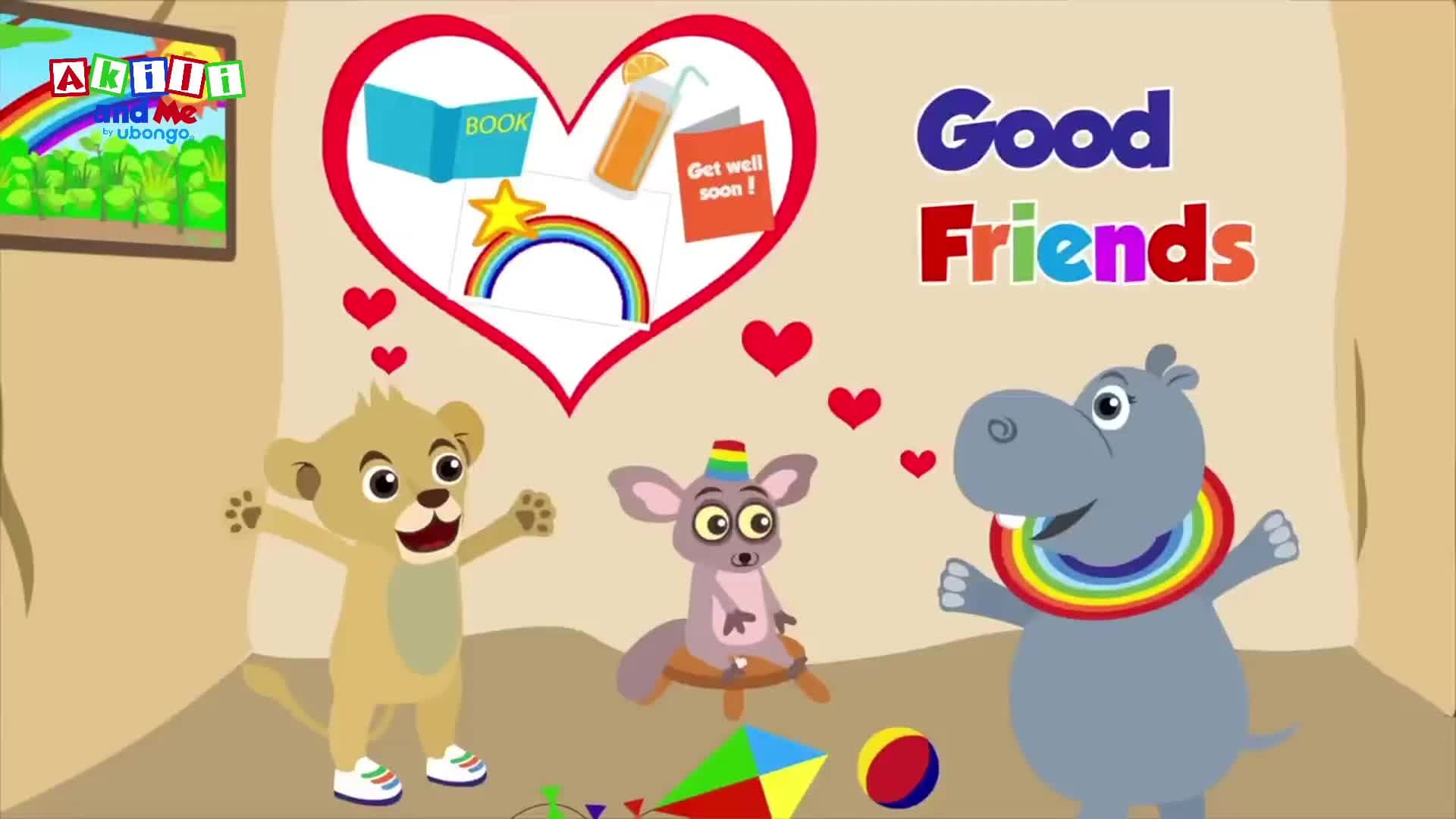 Read with Akili | Good friends | Akili & Me #storiesforkids #readingtime