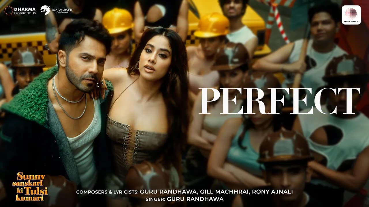 PERFECT - Guru Randhawa, Varun Dhawan, Janhvi Kapoor | Sunny Sanskari Ki Tulsi Kumari