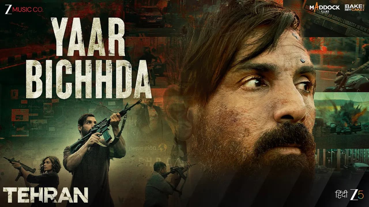 Yaar Bichhda - Tehran | John Abraham, Madhurima, Neeru Bajwa, Manushi | Tanishk B, Afsana K, Irshad