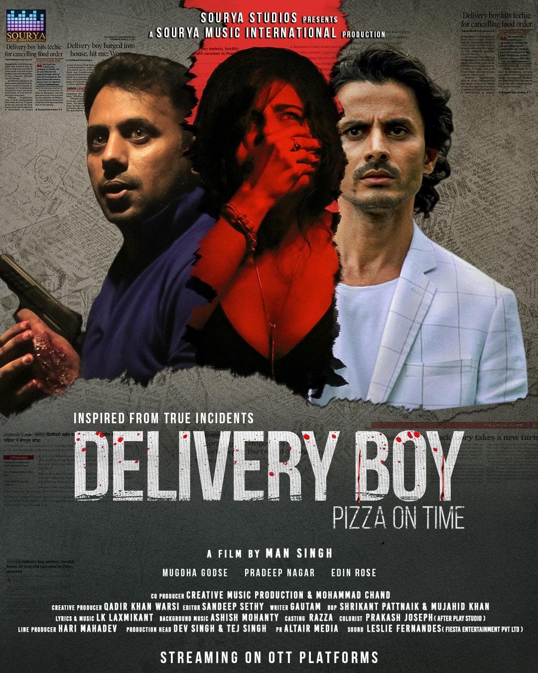 Delivery Boy Pizza on Time