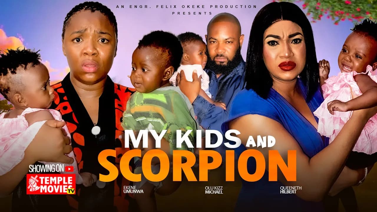 MY KIDS AND SCORPION